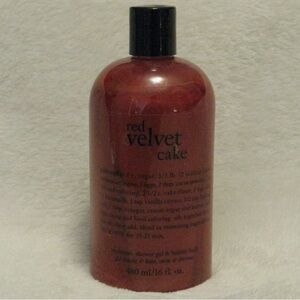 Philosophy 'Red Velvet' 3-in-1 Shower Gel, Bubble Bath, Shampoo Rare Sealed New